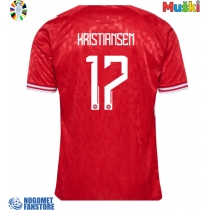 Danska Victor Kristiansen #17 Domaci Dres EP 2024 Kratak Rukav